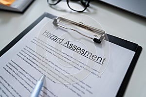 Hazard Assessment Document