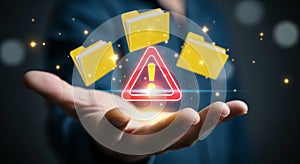 Cybersecurity Threat and Data File Warning