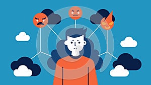 A person struggles with their addiction constantly rationalizing their behavior by convincing themselves that they have