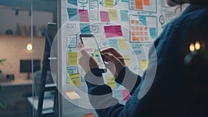 The organized brainstorming session. AI generated