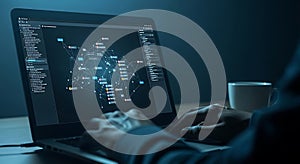 Data Analysis and Network Visualization on Laptop