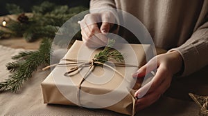 Person Wrapping Present on Table - Step-by-Step Gift Wrapping Tutorial