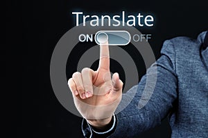 The persona turn on an abstract translation program