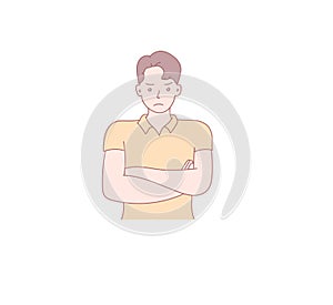 Guy thought, reasoned.