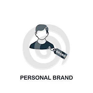 Personal Brand icon. Premium style design, pixel perfect Personal Brand icon for web design, apps, software, print usage