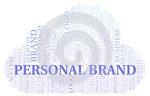 Personal Brand word cloud