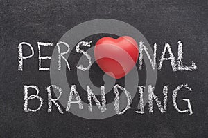 Personal branding heart