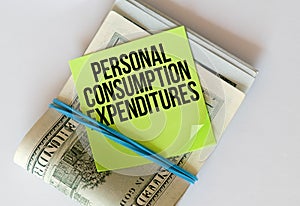 Personal Consumption Expenditures PCE are shown using the text.