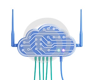 A Personal Digital Cloud for a Smart House