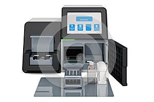 Personal DNA Sequencing System, 3D rendering