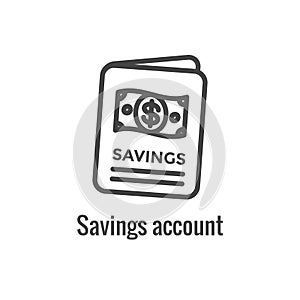 Personal Finance - Responsibility Icon - concept involves saving money