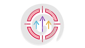 personal goals Icon Animation
