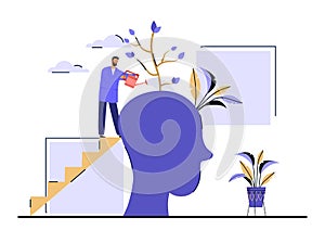 Personal growth concept