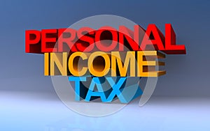 personal income tax on blue