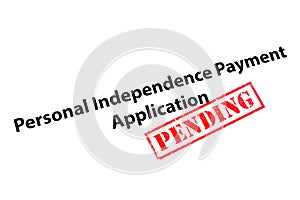 Personal Independence Payment Application Pending