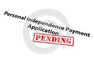 Personal Independence Payment Application Pending