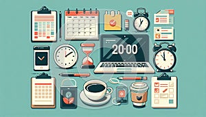 Personal Productivity and Organization Vector