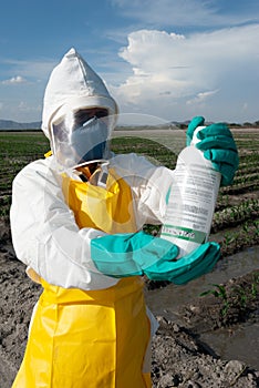 Personal protective equipment for pesticide handling in the field