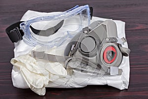 Personal protective equipment to paint