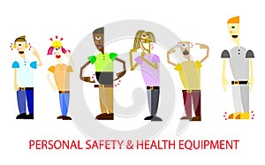 Personal safety and health equipment photo