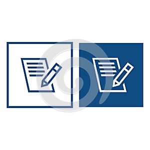 Personal signature document icons