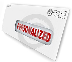 Personalized Envelope Mailed Message Special Unique Communication photo