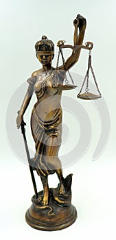 Personification of Lady Justice