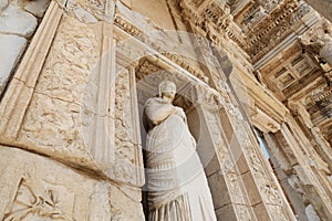 Personification of Virtue, Arete Statue in Ephesus Ancient City