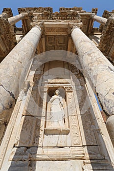 Personification of Virtue, Arete Statue in Ephesus Ancient City, Selcuk Town, Izmir, Turkey