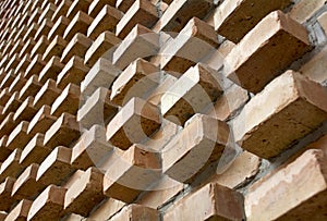 Perspective of a Brick Wall