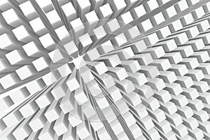 Perspective cubes background