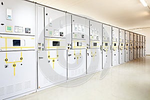 Electrical switchgear room