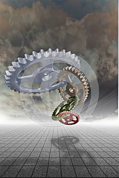 Perspective gears