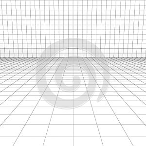 Perspective grid for background