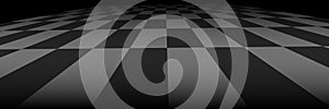 A perspective grid. Background of receding dark and light rectangles