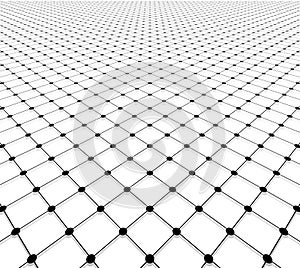 Perspective grid surface