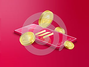 Trade Solana SOL on mobile through the system Cryptocurrency.