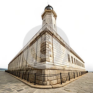 Perspective isolated on white background