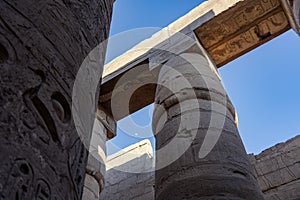 Perspective at Karnak Temple - Luxor City - Egypt