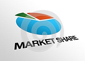 Perspective Market Share Sign