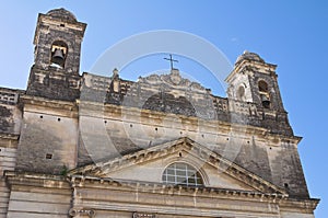 Sanctuary of Gesu Bambino. Massafra. Puglia. Italy.