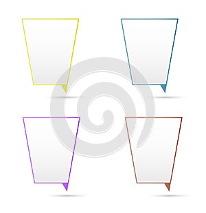 Perspective shaped tags