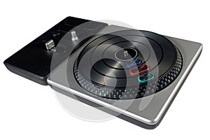 Perspective Shot DJ Turntable