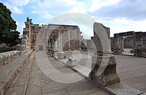 Perspective View of Capernaum Synagogue