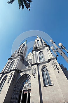 Perspective view of the Cathedral of Sao Paulo