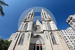 Perspective view of the Cathedral of Sao Paulo