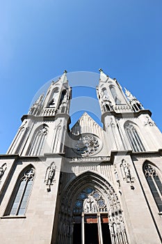 Perspective view of the Cathedral of Sao Paulo