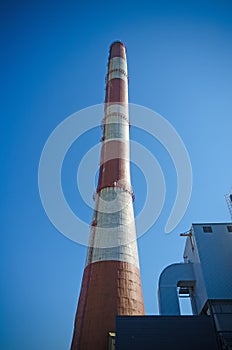 Perspective view of chimney