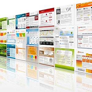 Website Template Wall Background