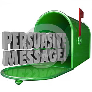 Persuasive Message Mailbox Convincing Influential Decisive